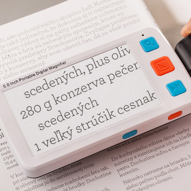 High quality near view Camera 5.0 Inch Portable Digital Magnifier