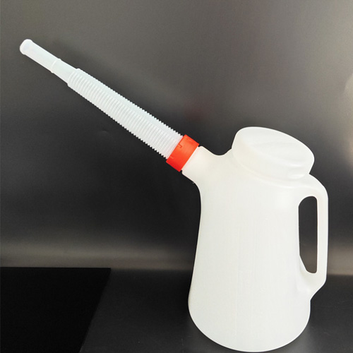 Plastic oil jugs with Long Spout and Scale 1.2L/2L/3L/4L/5L Capacity