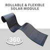 High Power Output Flexible Solar Awning RV Exterior Accessory for Travel and Camping
