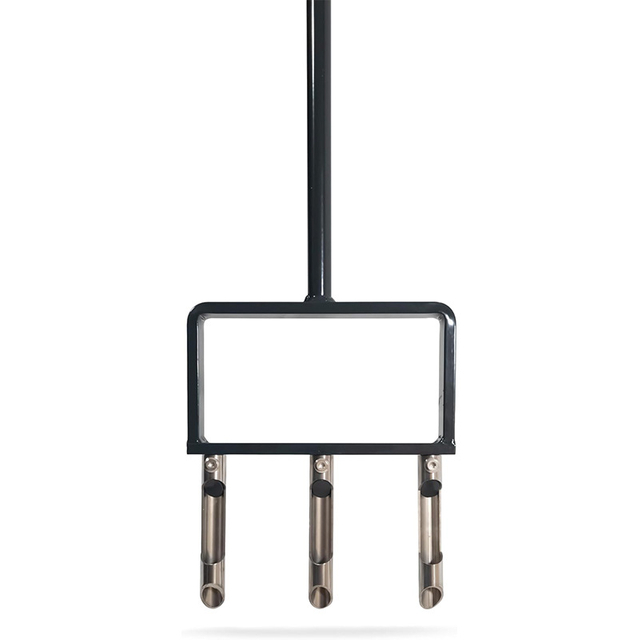 Manual Lawn Aerator with Spikes Garden Hand Tool