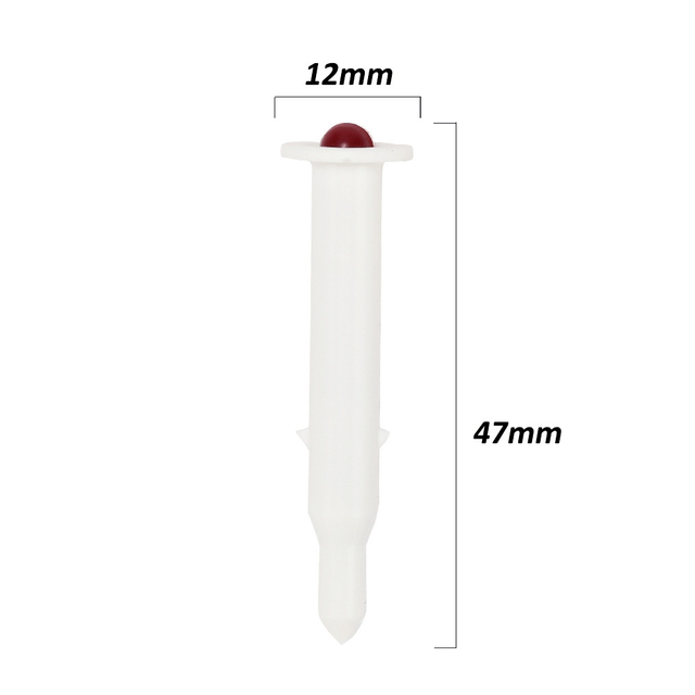 Disposable Pop-Up Turkey Thermometer, Meat Temperature Indicator for Roasting Turkey Chicken Pork